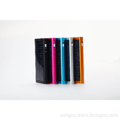 factory hot selling flashlight solar charger 2600mAh for iphone